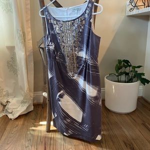 Beth Bowley Size 6 dress with Beaded Front